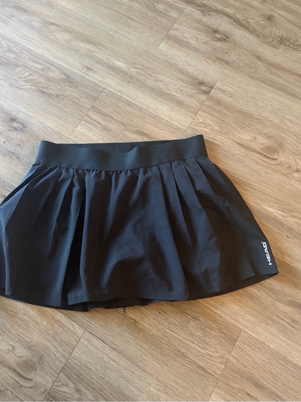 HEAD Black Pleated Tennis Skirt